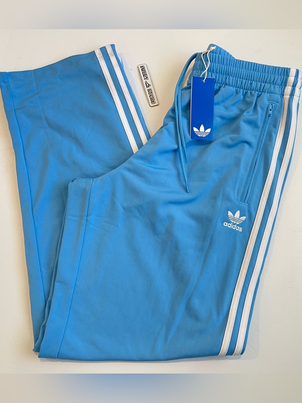 Adidas Originals Firebird Track Pants ‘Semi Blue Burst’